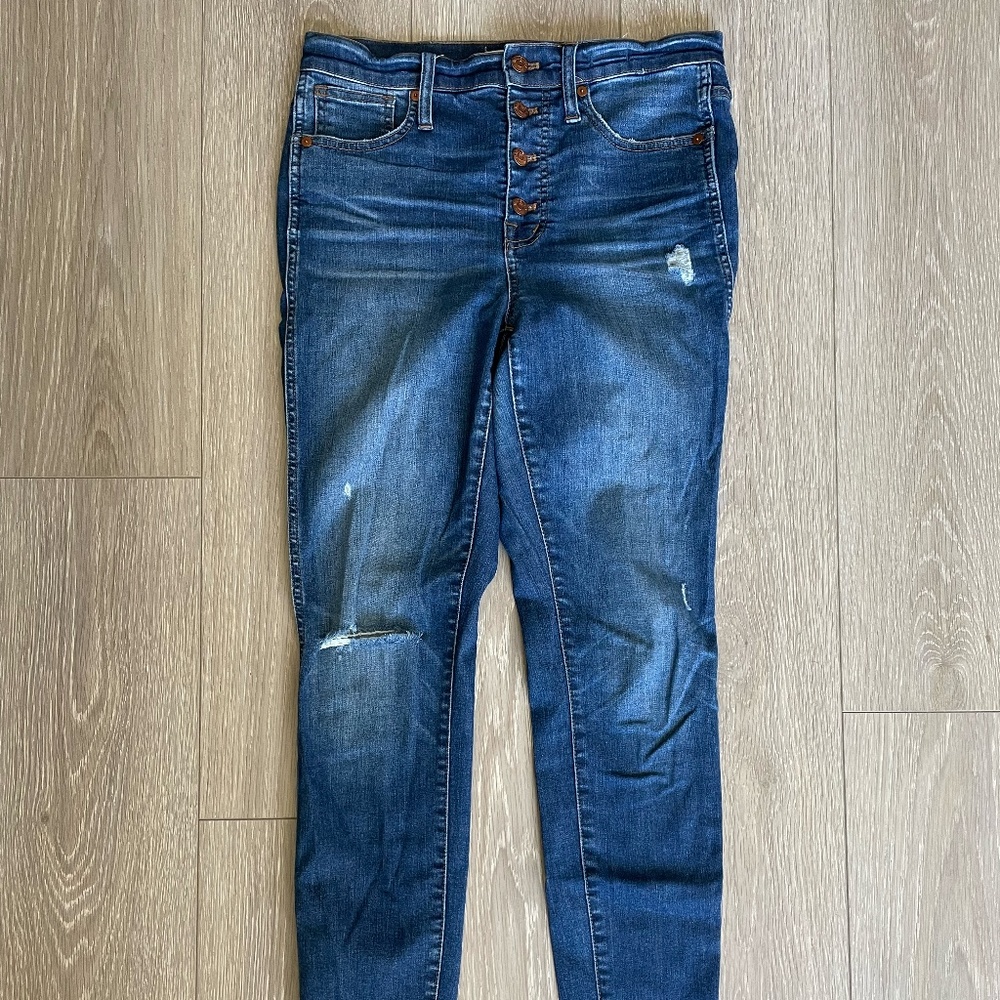 Madewell 10" High Rise Skinny